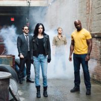 BTS of THE DEFENDERS photoshoot. December 10, 2016